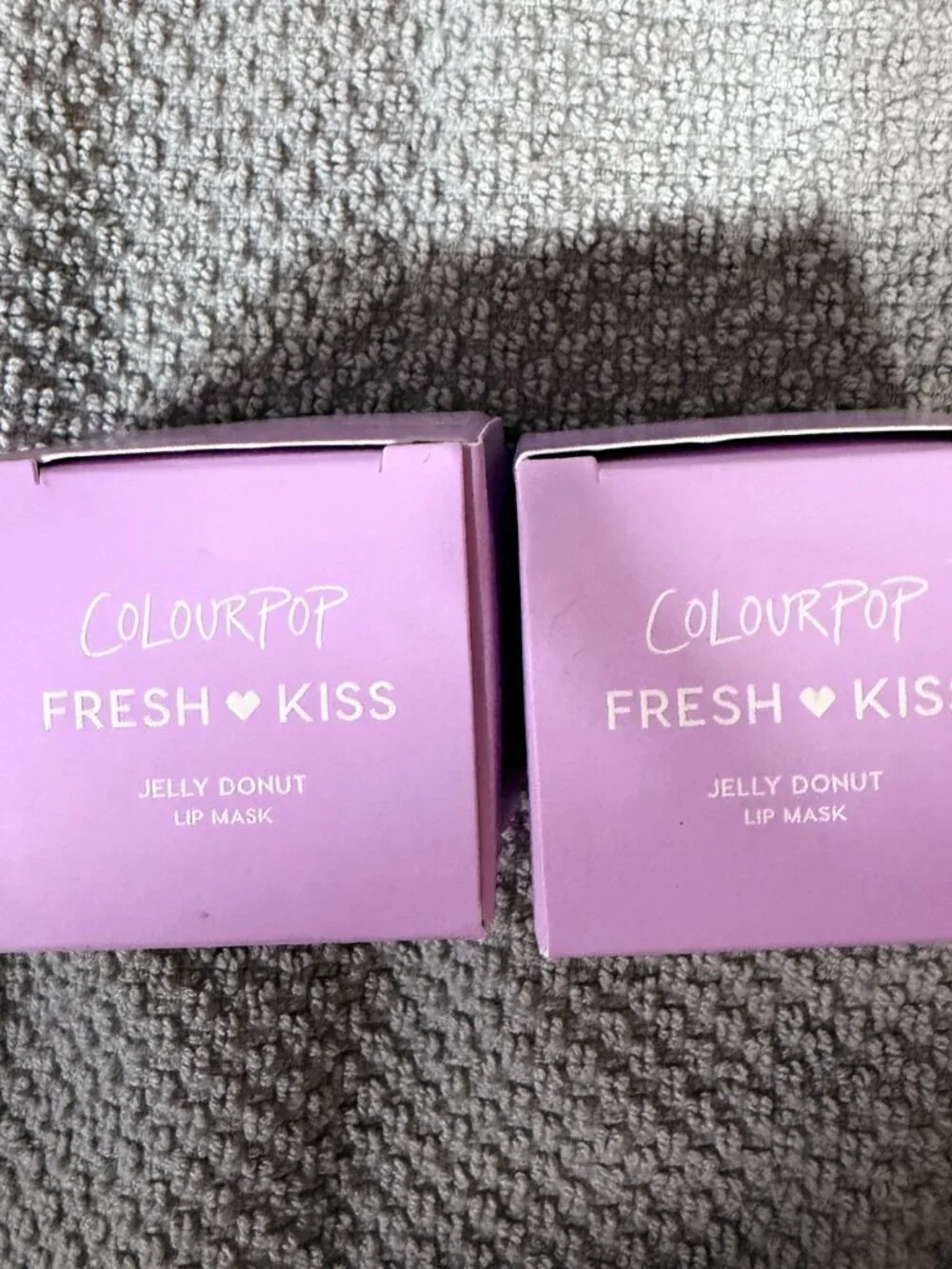ColourPop Fresh Kiss Jelly Donut Lip Mask Set of 2 Duo NIB Sealed